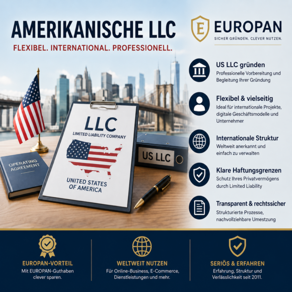 Amerikanische LLC gründen